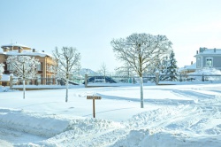 В поселках Villagio Estate проложена лыжня